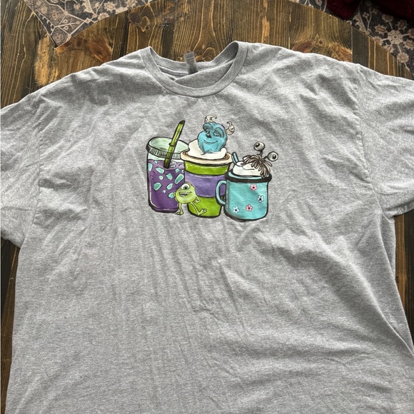Disney Monsters Inc themed tee - Picture 2 of 5